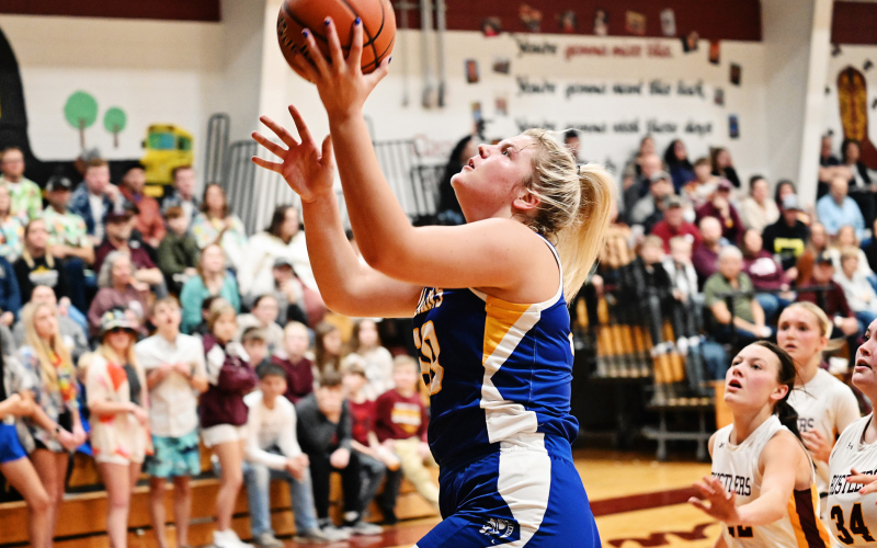 Avery Orth had 12 points and 13 rebounds. PHOTO COURTESY 605 SPORTS / TREY KAUL