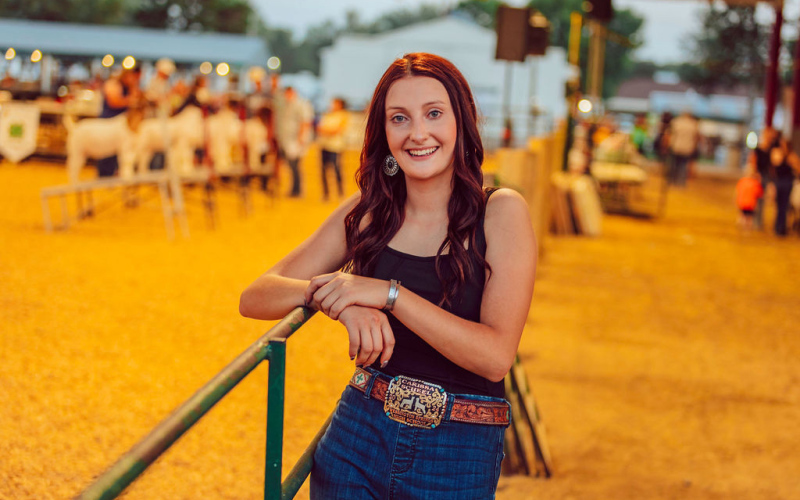 South Dakota Farmers Union Foundation recently awarded $500 scholarships to youth from five rural South Dakota communities. Carissa Scheel was among the recipients.