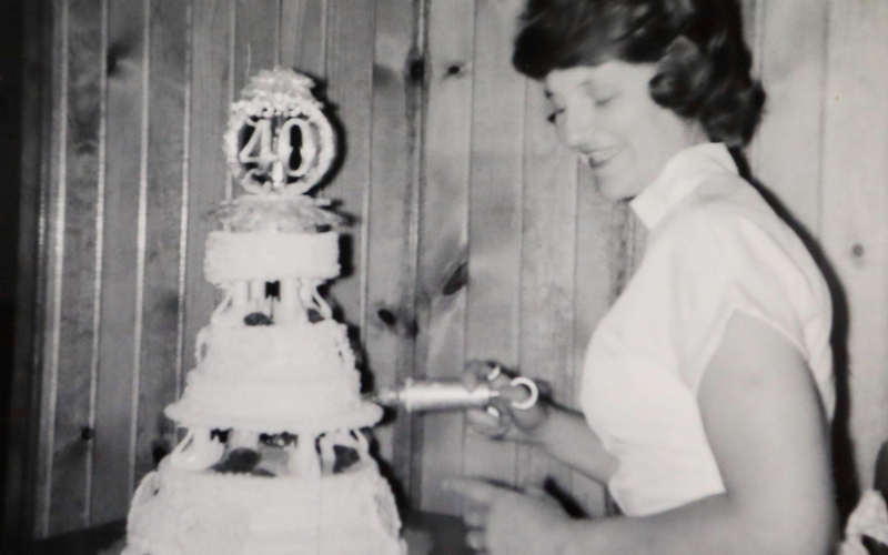 In addition to raising eight children with her husband Howard, she also ran “Auntie Dar’s Day Care” for 30 years while operating a cake decorating business on the side for three decades.