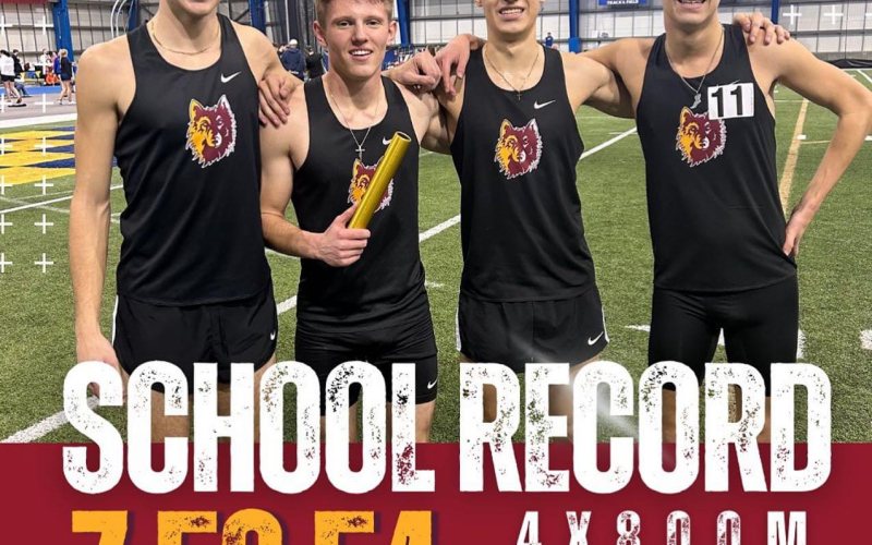 WSHS Alumni Part of Team to Break Northern State School Record