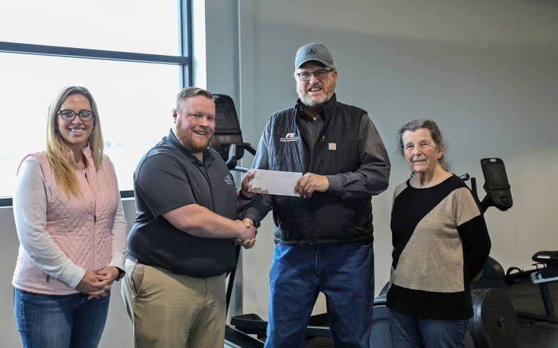 AB&amp;T Gives $5,000 Toward Fitness Center Equipment