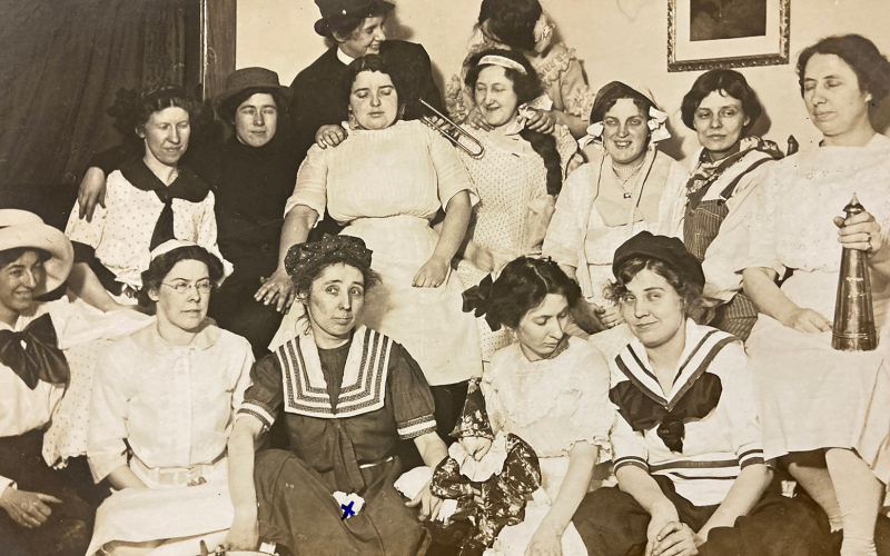 Abbie Whitney is pictured in the front row, third from the left.