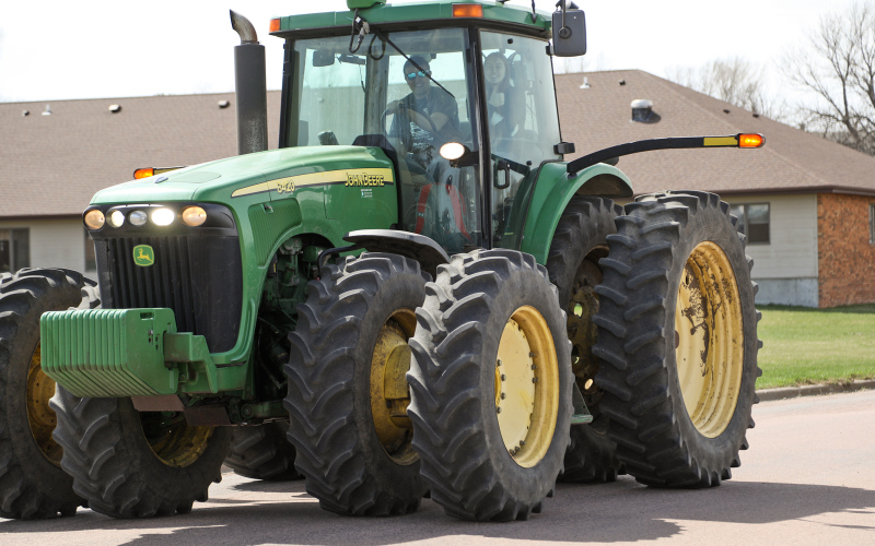 Second Annual Tractor Parade Serves as Send-Off for State FFA Convention