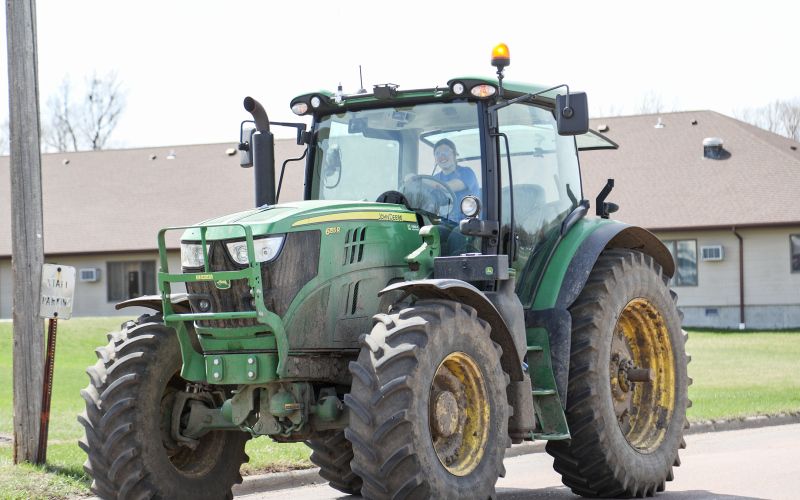 Second Annual Tractor Parade Serves as Send-Off for State FFA Convention
