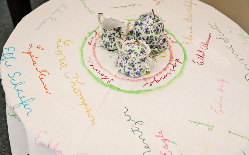 Jerauld Co. Pioneer Museum Rolls Out Vintage Linen Exhibit