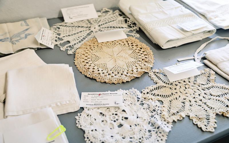 Jerauld Co. Pioneer Museum Rolls Out Vintage Linen Exhibit