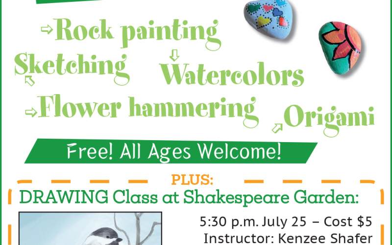 New Event Thursday: Art in the Park