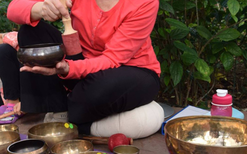 Tibetan Bowl Musician Deb Yoder to Headline first Music on the Garden.