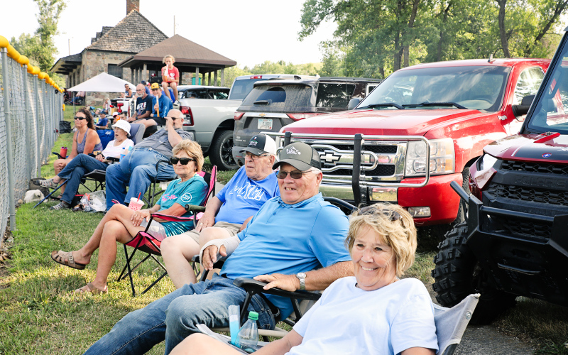 A large crowd came out to root, root, root for the Owls last weekend as Wessington Springs hosted round one of District 3B amateur baseball at David Jost Memorial Field. Fans lined the fence and filled the grandstand at the ball field. Peggi and Craig Jensen along with Roger Dwyer and Joanne Grohs were among the many locals in attendance.