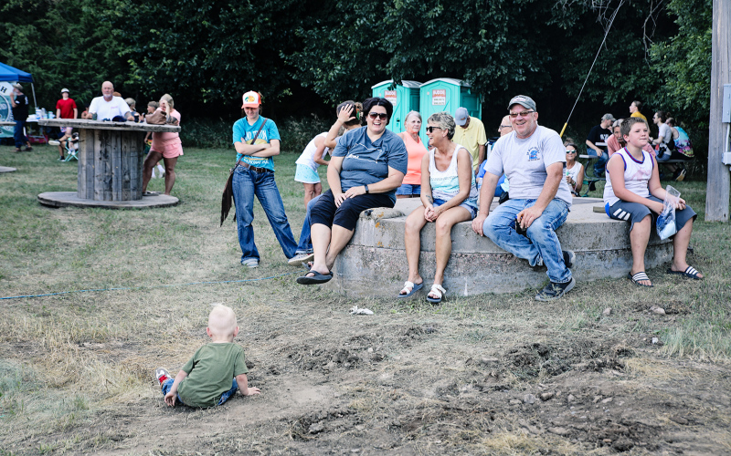 The family friendly event brought all ages to town.