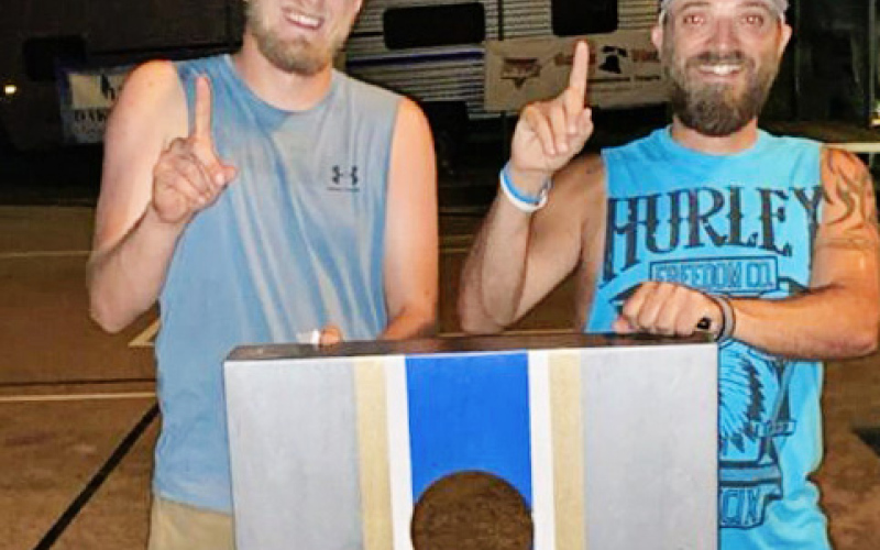First place winners Trevor Ferguson and Derek Thury.