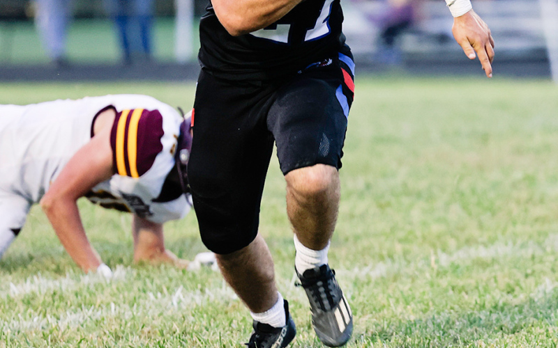 Tyson Eddy had eight carries for 62 yards and one touchdown.