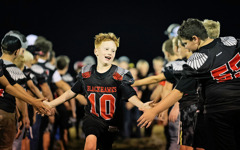 Caleb Culver, 4th grade Blackhawk.