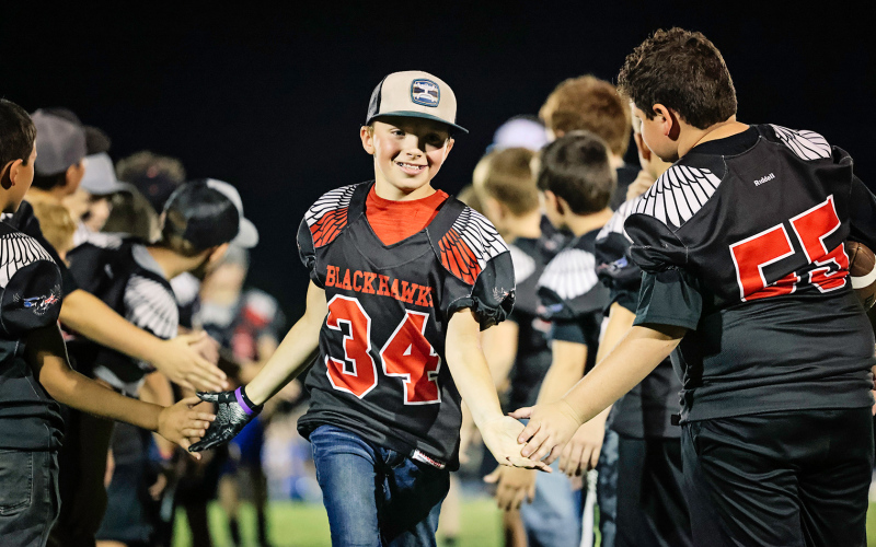 Parker Karsky, 4th grade Blackhawk.