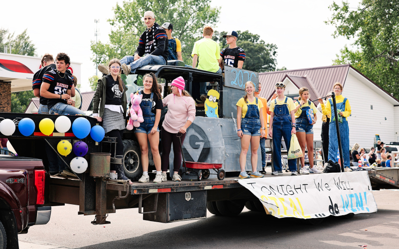 Second place went to the juniors for “Minions.”