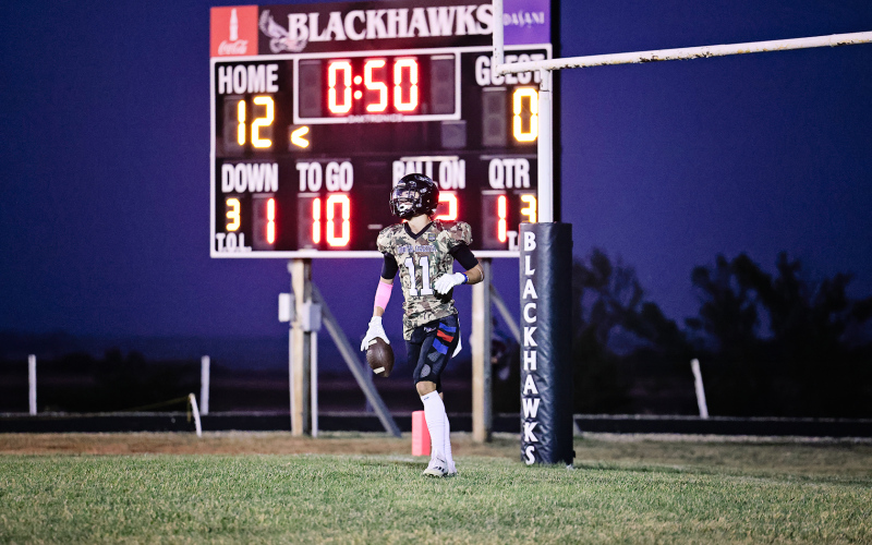 Blackhawks Topple Rustlers at Home in Springs