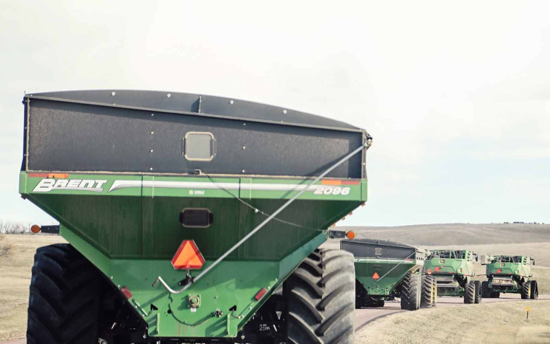 Harvest raises safety concerns for rural roadways