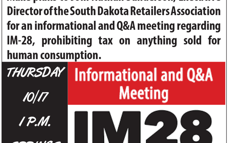Meeting and Q&amp;A About IM-28 Set for Thursday in Springs