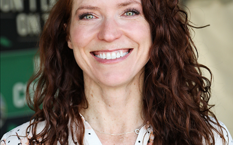 Rebecca Blue on Aug. 22, 2024, at Dakotafest in Mitchell, S.D. She runs her own agriculture consultancy, Blue Consulting, hosts “The Best Job In South Dakota" podcast and led the effort to develop and implement a program to connect, engage and educate women in agriculture and conservation. KRISTI HINE/ SOUTH DAKOTA NEWS WATCH