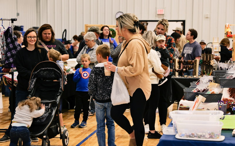 Up 10 vendors from last year and held in a brand new space, the Springs Area Council of the Arts (SACOTA) Craft Fair saw approximately 250 walk through the door ready to shop local fares and handmade treasures.