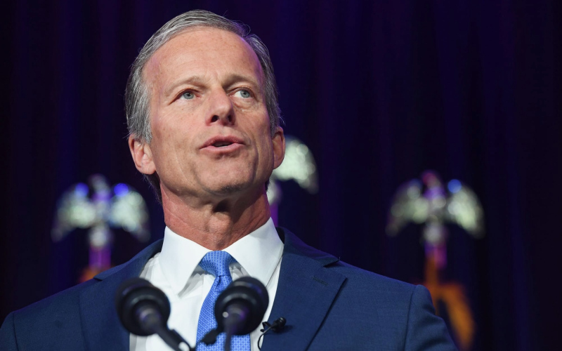 South Dakota Sen. John Thune was elected Senate Majority Leader in a secret ballot among GOP senators Wednesday in Washington, fending off a challenge from Rick Scott of Florida. (PHOTO: ARGUS LEADER)