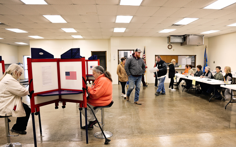 Polls See High Voter Turnout on Election Day