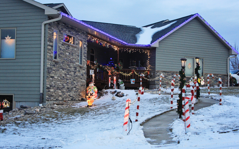 Overall Residential winner, Dave and Janice Bender. PHOTO COURTESY WSACD