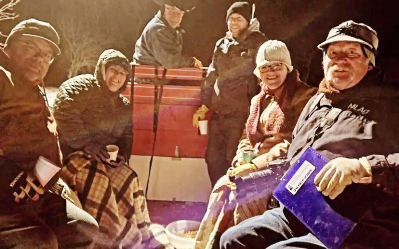 WSACD board members served as judges and toured the town Saturday night in a horse-drawn wagon.