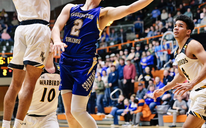 Parker Graff had 35 points, hitting four 3-pointers and converting 9-of-11 free throws.
