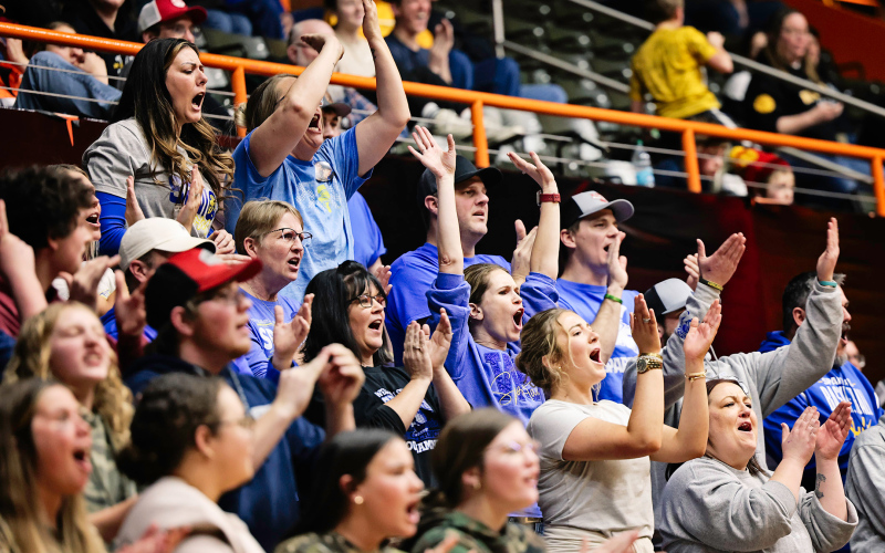 The Spartans took fans on a thrilling ride last Thursday at the 281 Conference tournament championship held at the Huron Arena on January 23, 2025. Spartan spirit was on high as the Spartans returned from a 25 point deficit to emerge victorious over the Warbirds 58-56.