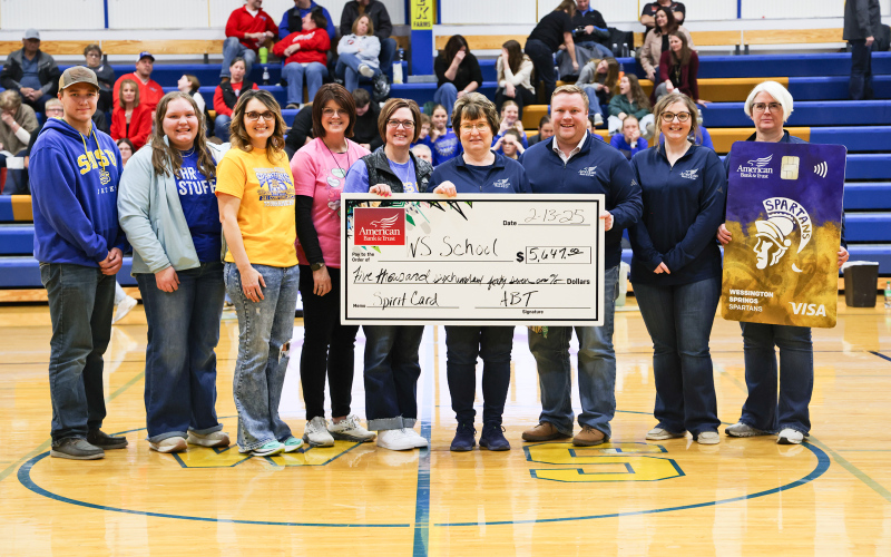 AB&amp;T Presents WS Schools Annual Spirit Card Donation Over $40K Donated Since Program Inception