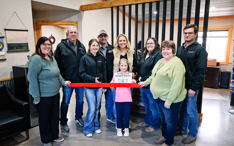 The Wessington Springs Area Chamber &amp;amp; Development (WSACD) held two ribbon cutting ceremonies last Wednesday, February 12, 2025 at Springside Sales implement dealership and Barbie’s Shop, a new barbershop. KRISTI HINE / TRUE DAKOTAN