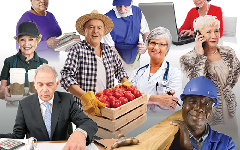 Are more elderly South Dakotans working?