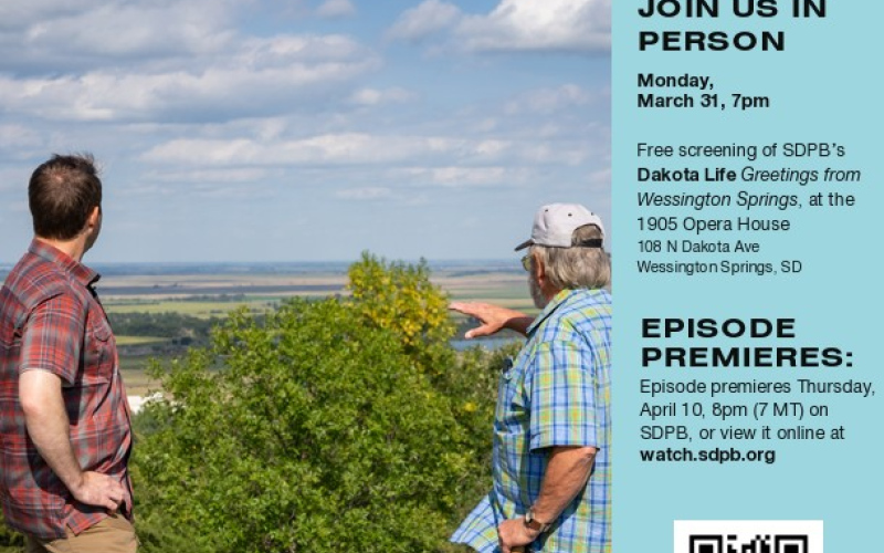 SDPB Dakota Life Screening Featuring Wessington Springs Slated for March 31 at Opera House