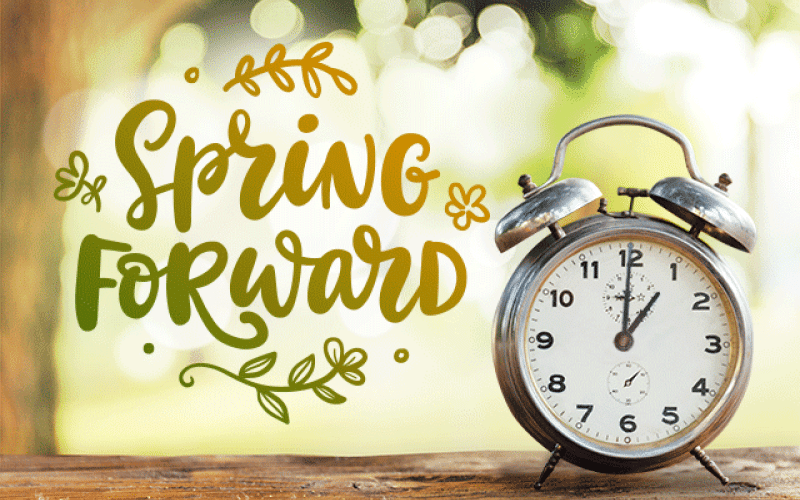Daylight Saving Time Begins Sunday