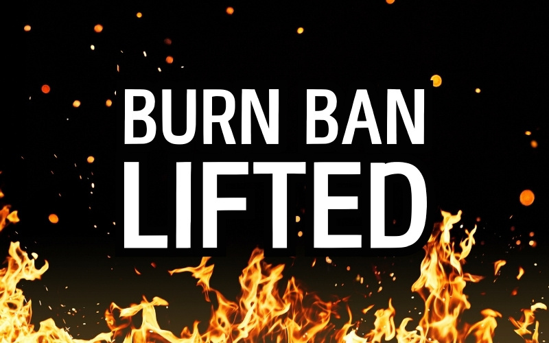 County Commissioners Lift Burn Ban