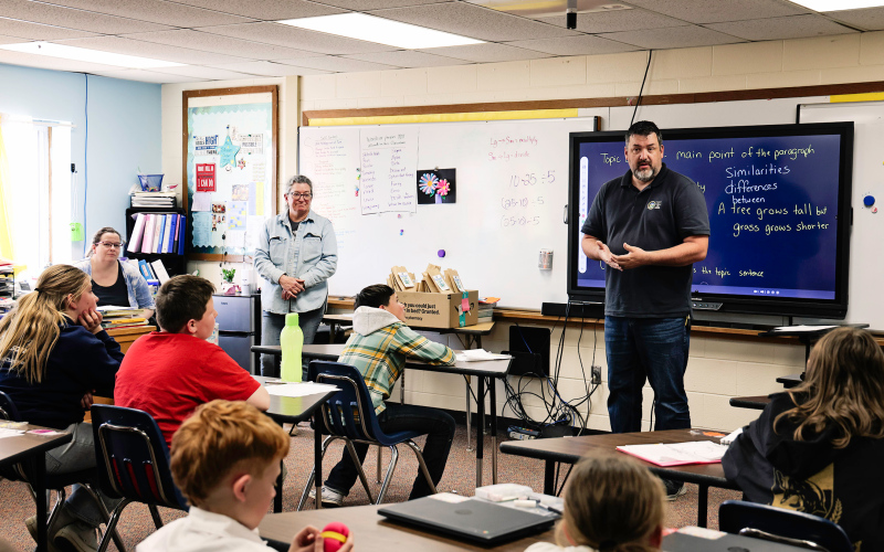 SD Conservation District, DANR Celebrate Arbor Day at WSES