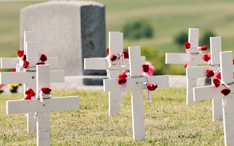 Across the region, locals and visitors gathered together in Alpena, Wessington Springs and at rural cemeteries to pay tribute to the veterans and the sacrifices they made so that life can carry on every day in a free America. KRISTI HINE / TRUE DAKOTAN