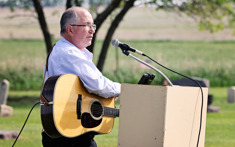 Across the region, locals and visitors gathered together in Alpena, Wessington Springs and at rural cemeteries to pay tribute to the veterans and the sacrifices they made so that life can carry on every day in a free America. KRISTI HINE / TRUE DAKOTAN