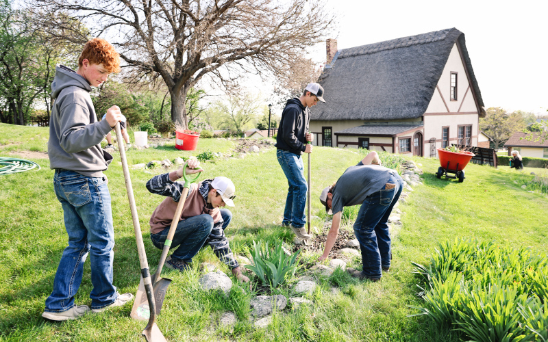 Turning over the dirt: The next generation tends the garden
