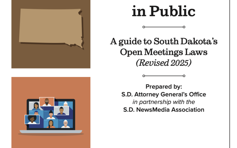 AG Jackley, SDNA Release Updated Open Meeting Laws Guide