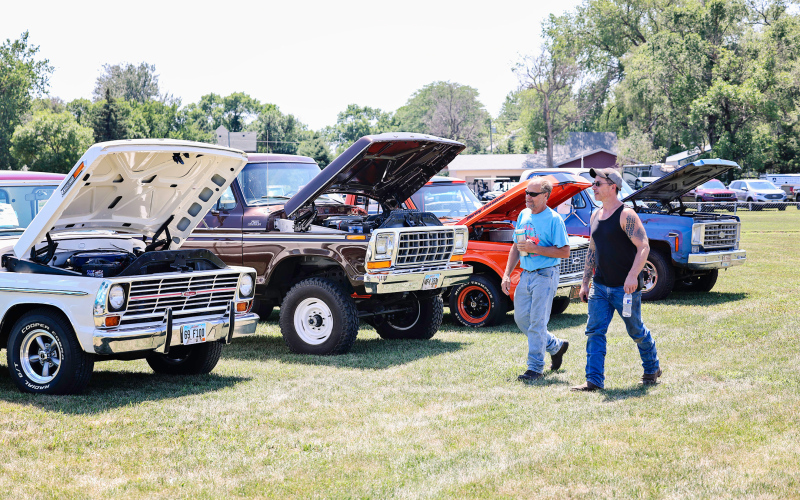 Nearly 50 impressive entries made the car show a huge success.