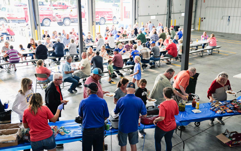 Throughout the evening on Friday, August 1, 2025, locals and visitors showed up in huge and steady numbers to support the Wessington Springs Volunteer Fire Department at one of its largest fundraisers of the year.