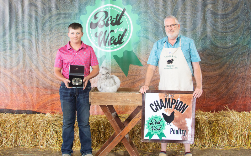 Mauer Jones, Poultry Champion.