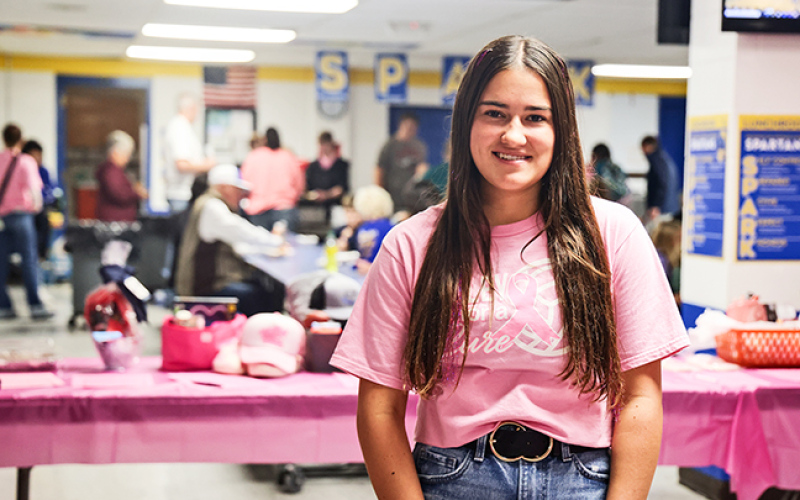 This year’s Volley for a Cure was organized by WSHS senior Remie Roduner.