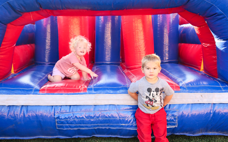 A crowd of about 100 turned out for the Wessington Springs Health Care Campus Family Fun Night, enjoying a free meal, visiting with local health care providers and exploring the many services available close to home.