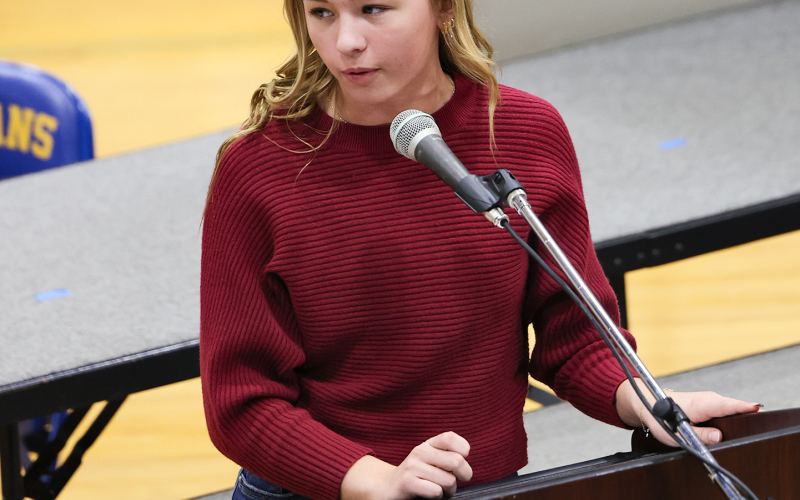 Master of Ceremony, Londyn Mikkelsen.