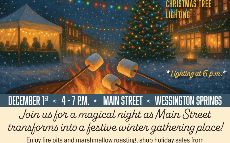 Wessington Springs to Kick Off Christmas Season With Holiday Event Dec. 1