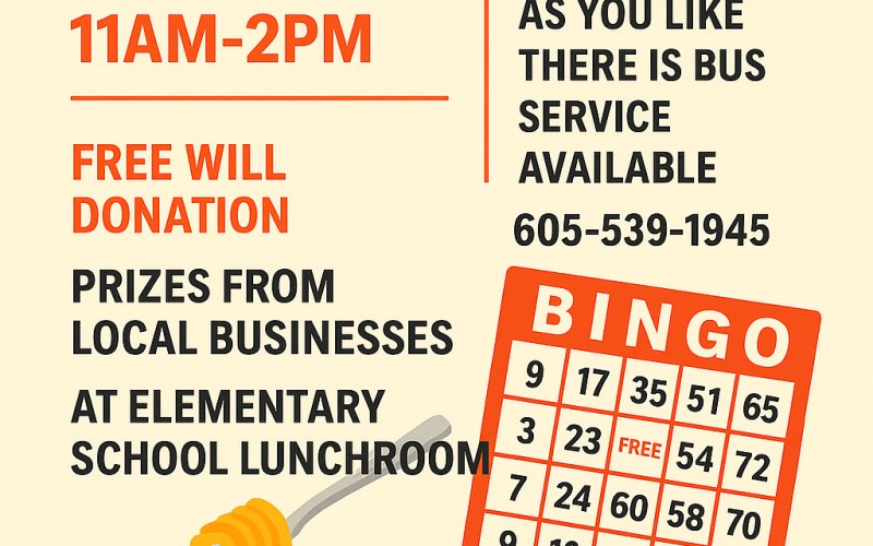 Bingo and Spaghetti Feed to Benefit PTO and Springs Area Bus