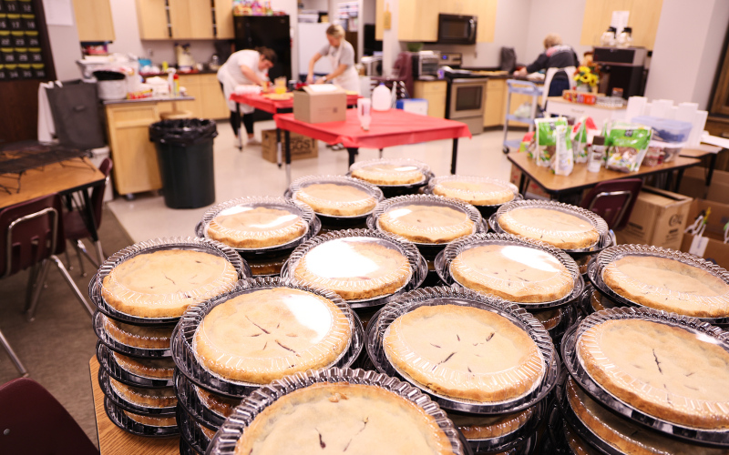 FCCLA Bakes Their Way To An All-Time Pie Record With 325 Homemade Pies